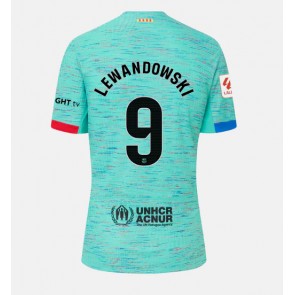 Barcelona Robert Lewandowski #9 Tredje Tröja Kvinnor 2023-24 Kortärmad